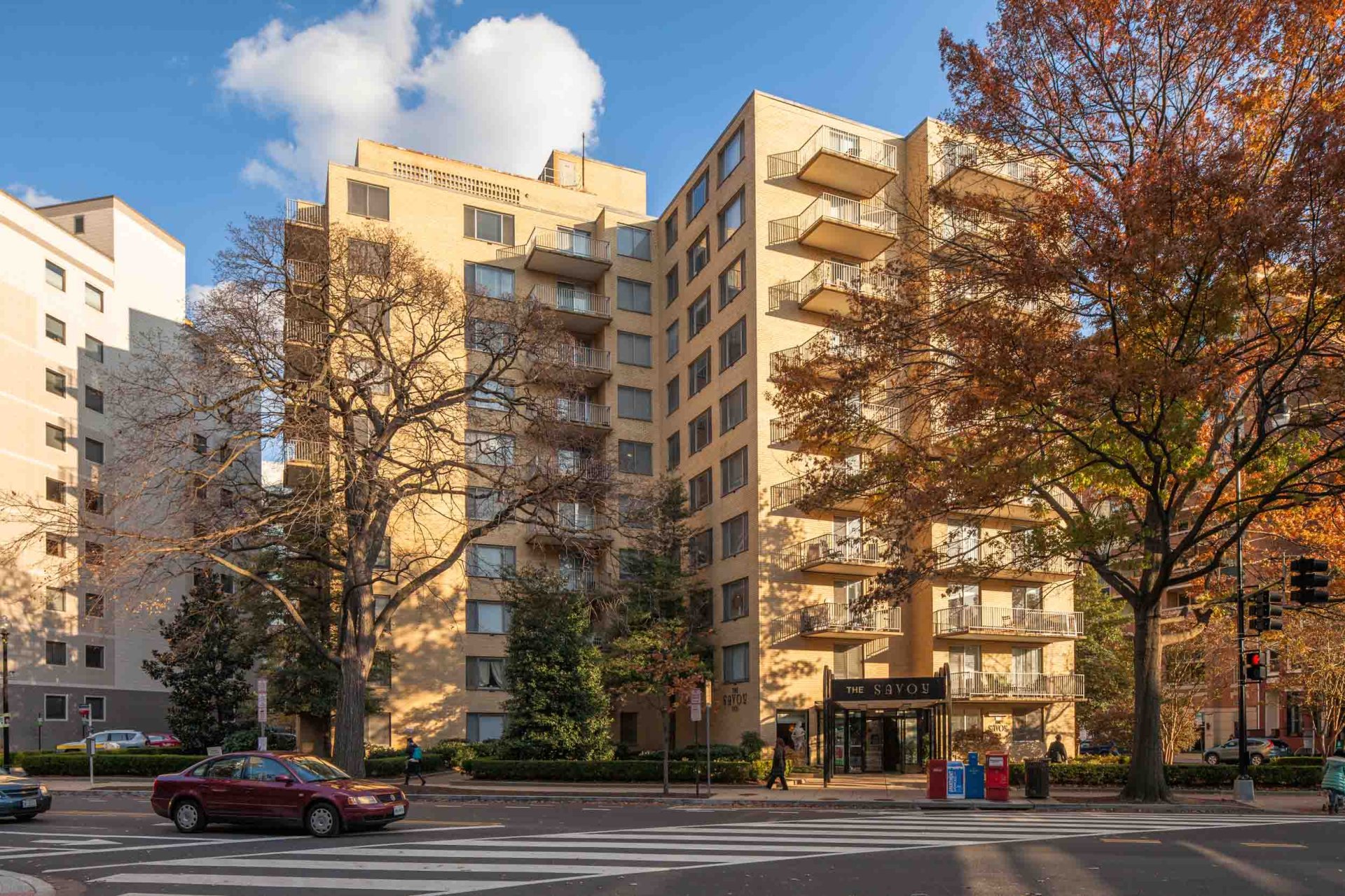 the savoyapartments fore rent in washington dc exterior